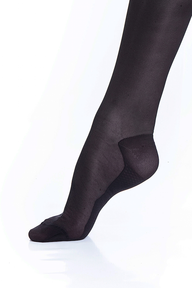 Nylon compression stockings ( black )