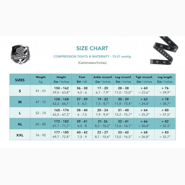 Ted Hose Size Chart For Women 6384