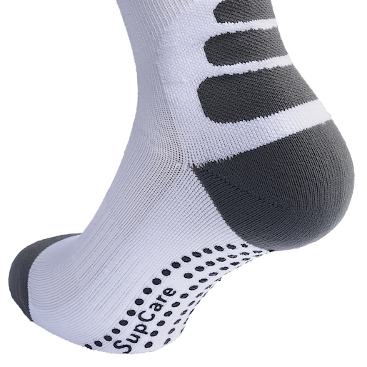 Compression crew socks Grip with SoftAir +plus, white - Main ...
